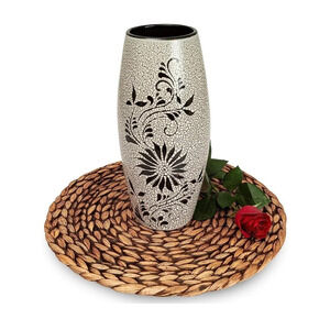 NIB! Set of 4 ratan woven placemats 14” diameter